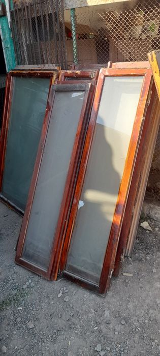 Стеклянные окна б/у