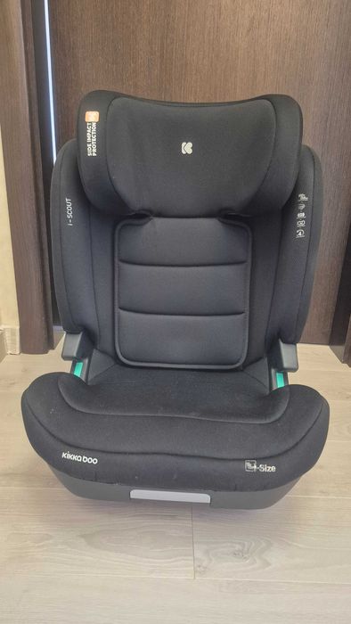 Стол за кола Kikka Boo i-Scout Black, I-Size 100-150см
