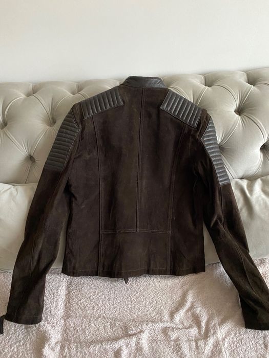 Geaca Mango piele naturală & piele întoarsă