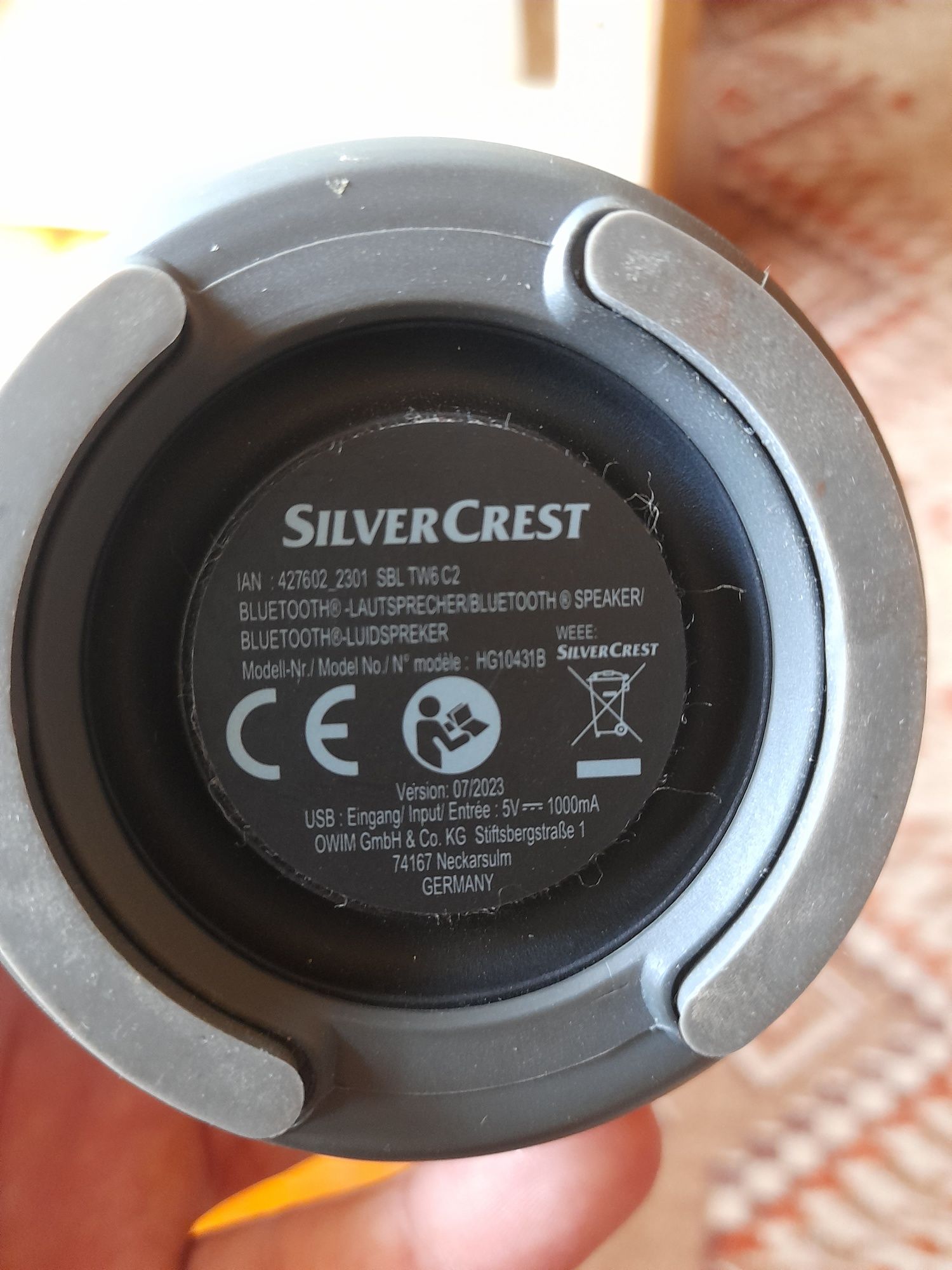 Безжична колонка SilVER CREST