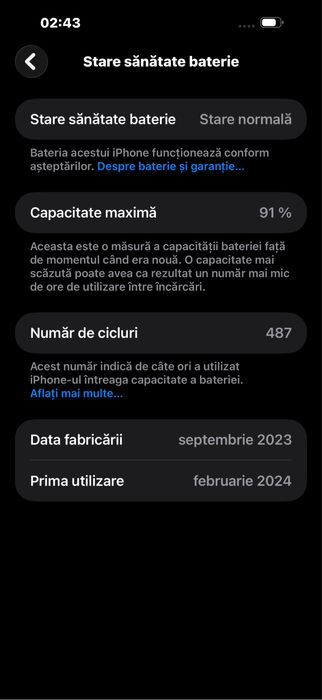 Iphone 15 Plus 128GB Negru