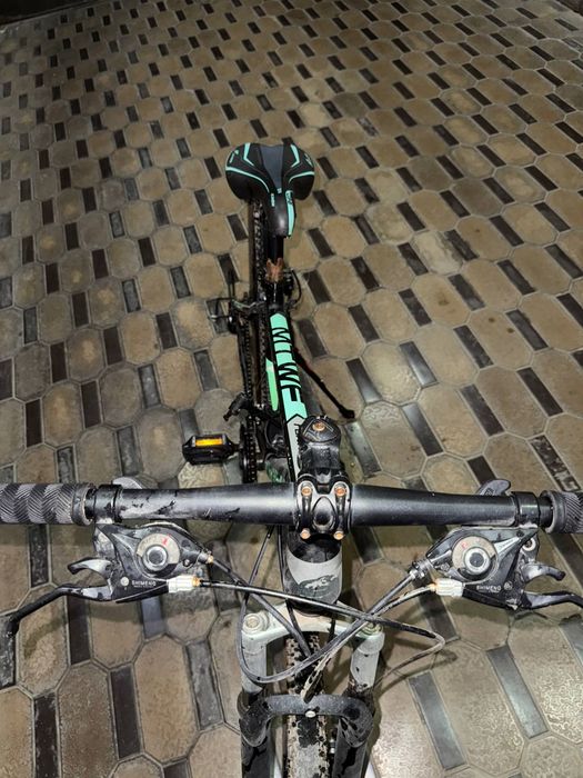 Велосипед на ходу