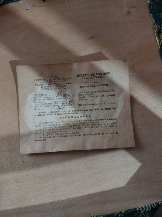 Set mobilier sufragerie