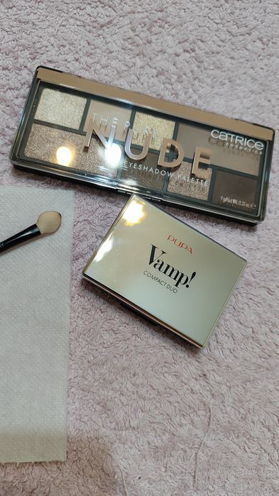 Тени Catrice и Pupa