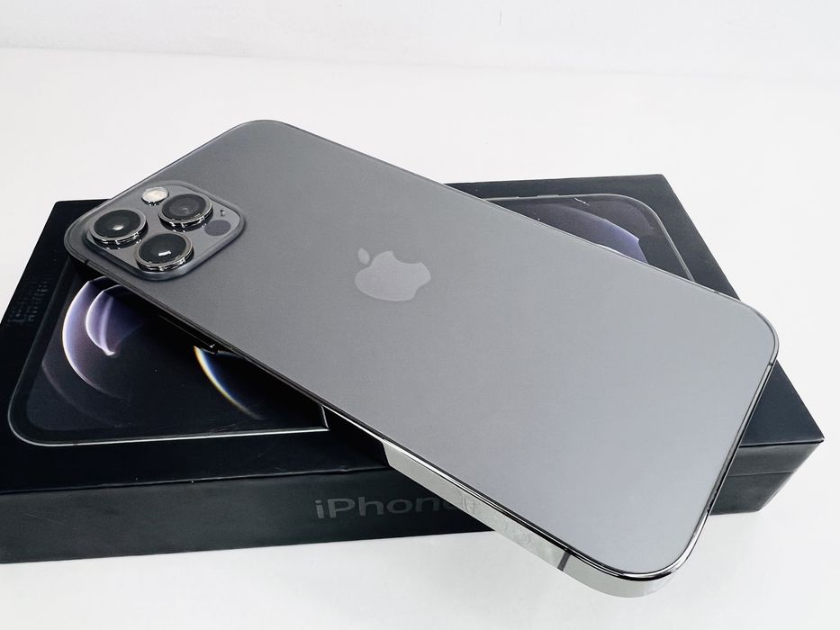 Apple iPhone 12 Pro Max 128GB Graphite Перфектен! Гаранция!