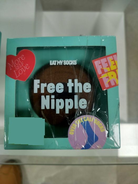 Șosete Eat My Socks - Free the Nipple