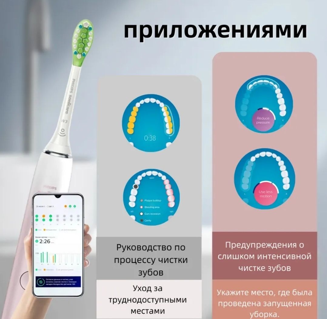 Скидка!!! Электрическая зубная щетка Philips DiamondClean Sonicare HX9