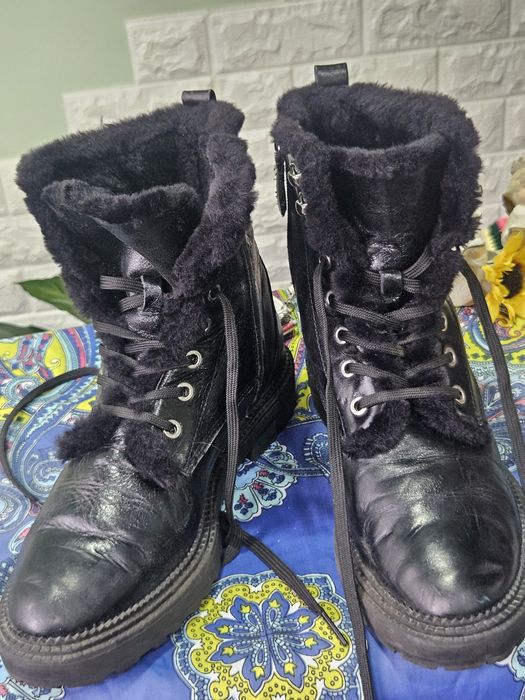 Боти Zara Естествена кожа N39