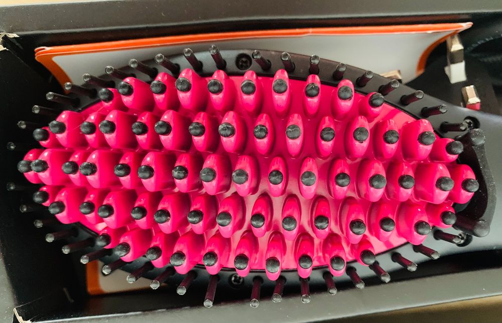 3D керамична четка преса за изправяне на коса Viktor Jurgen