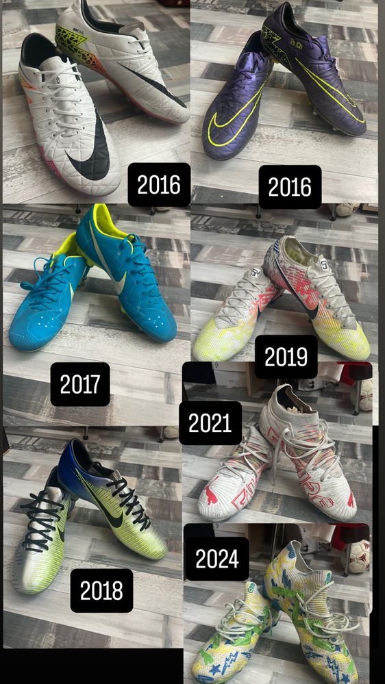 Продавам колекция от бутонки на Neymar jr