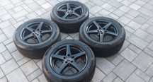 Jante aliaj cu anvelope 235/55/17 Hankook pentru Vw Tiguan
