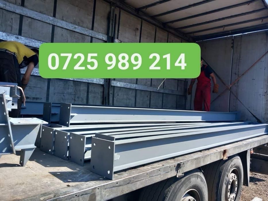 Vand hale metalice stalpii cuzineti ferme pane zeturi panouri montaj