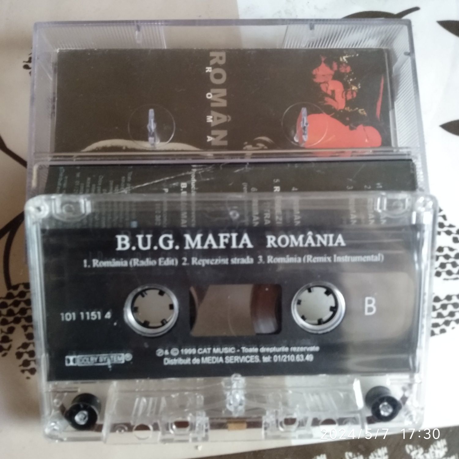 Caseta originala Hip Hop B.U.G. Mafia - Romania