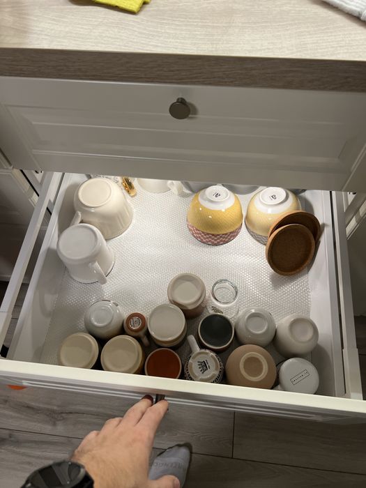 Corp dulap bucatarie method ikea + sertare + leduri - fara fronturi