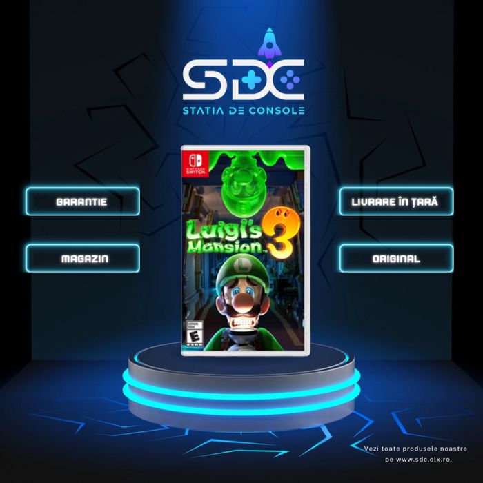 Luigis Mansion 3 Nintendo Switch  | StatiaDeConsole |