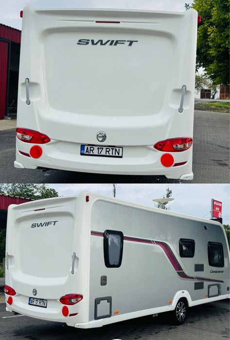 Vând sau Schimb Rulota SWIFT CONQUEROR 570 An 2011 Înmatriculata in Ro