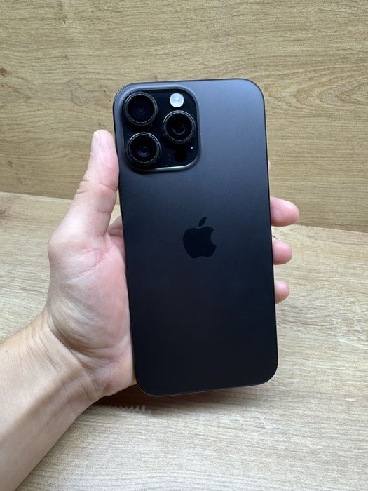 iPhone 16 PRO MAX 256Gb Black 100% battery life