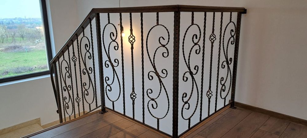 Balustradă din fier forjat