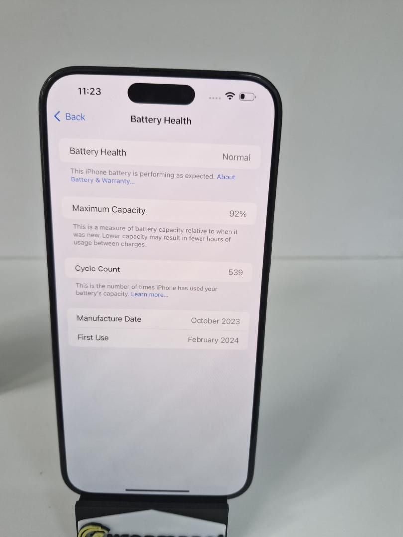 iPhone 15 Pro Max Natural Titanium, 256 GB -G-