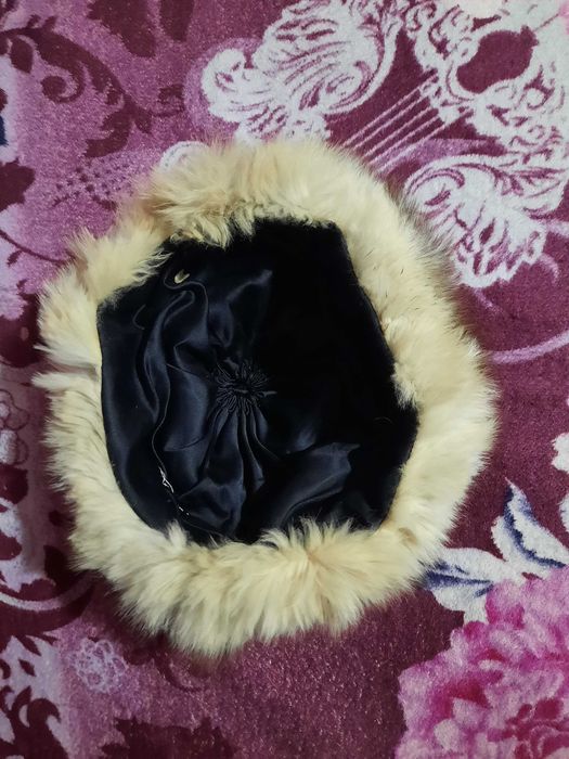 Caciula vulpe polara transport gratuit