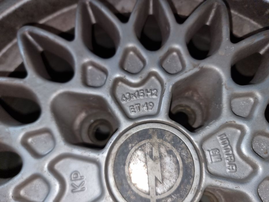 Set jante aliaj 15", 6J, 4x100, ET49 (Opel, Chevrolet, Dacia + altele)