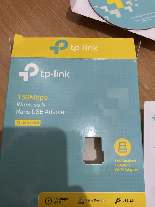Безпроводной N нано-USB-адаптер TP-Link TL-WN725N