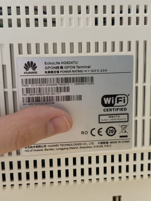 Vand Router Huawei dualband