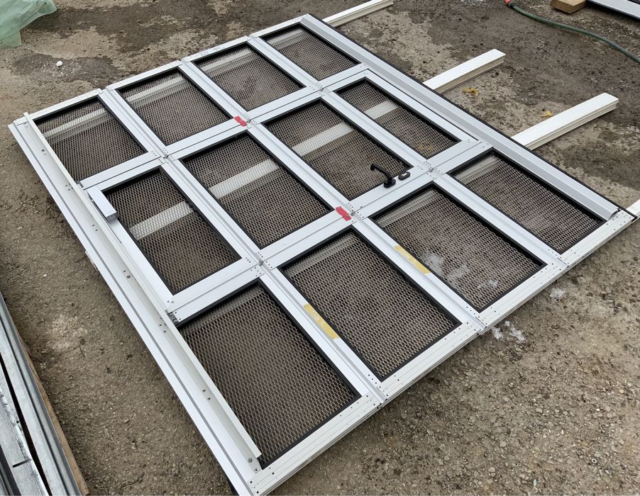 USA SECTIONALA INDUSTRIALA poarta plasa perforata H 225 x L266 Horman