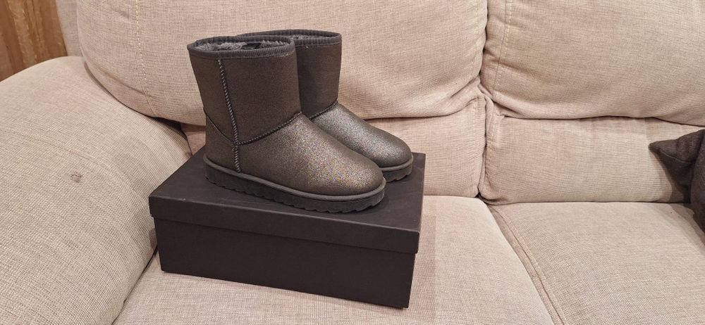 Cizme damă îmblănite Zara 36