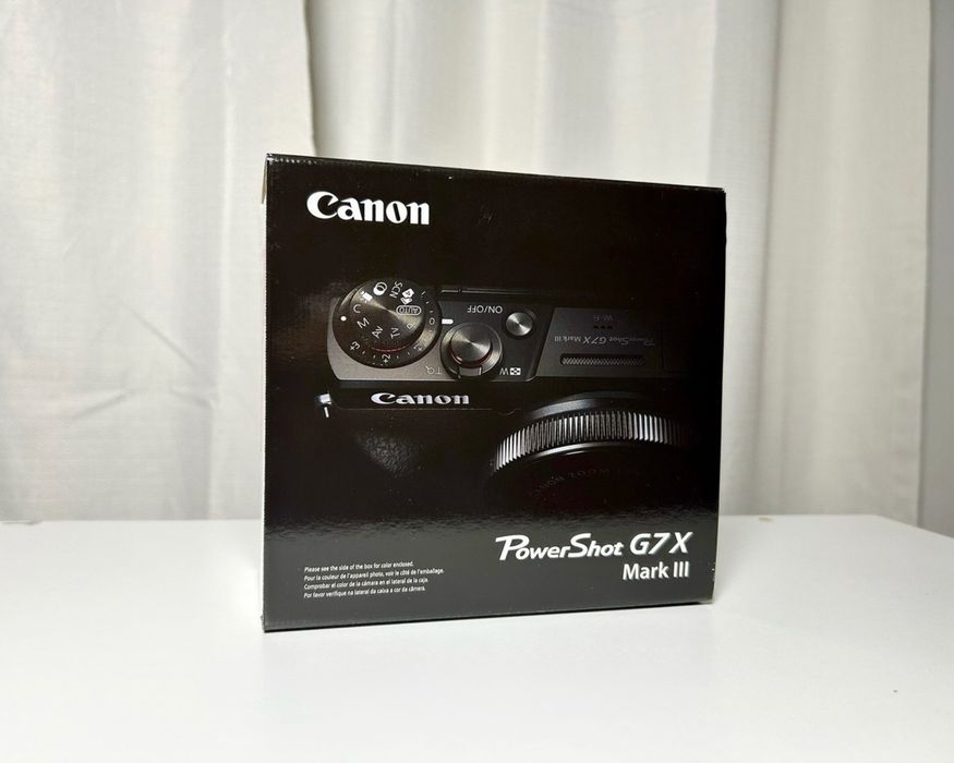 Canon G7x mark III NOU sigilat + garantie 2 ani