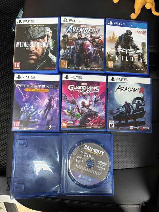 Продам игры пс 4 пс 5