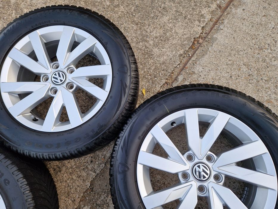 Jante 5x112 Vw Passat B8 anvelope iarna 215 60 16 Firestone 2021