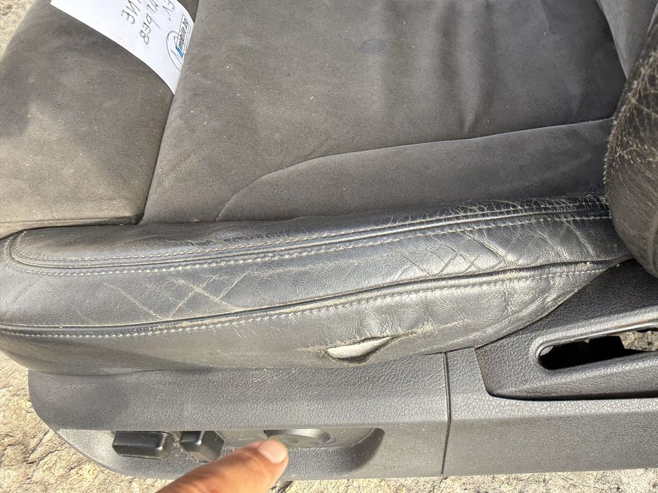 Кожен S-line салон Audi Q7 подгрев ЕЛ Седаки Ауди КЮ7 Н91 лека забележ