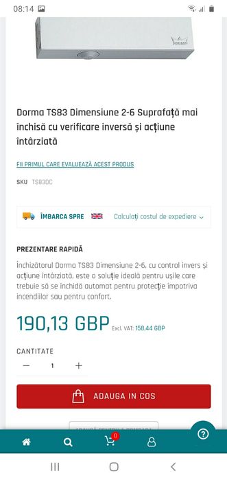 Amortizor usa  dorma