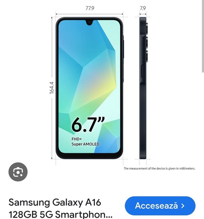 Samsung A16 Model 5G ca Nou