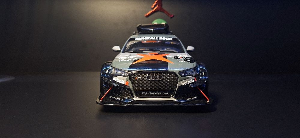 VÂND machetă 1:18 Audi RS6 DTM Avant Jon Olsson GT Spirit
