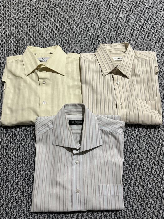 Мужские рубашки с коротким и длинным рукавом, кофты