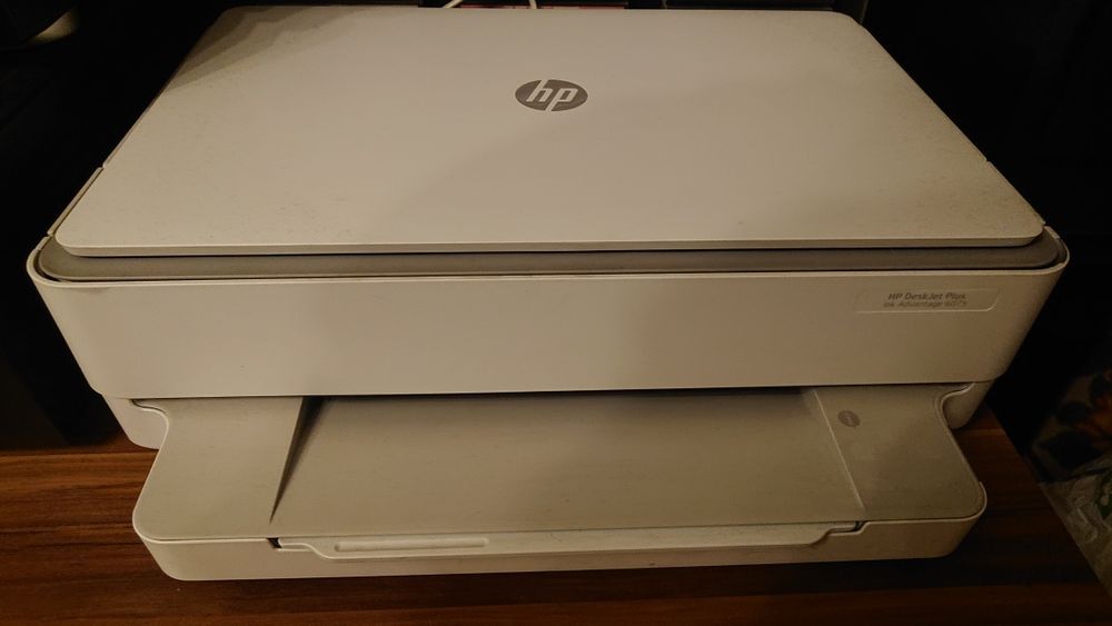 3в1 мултифункционално устройство цветен принтер скенер и копир HP 6075