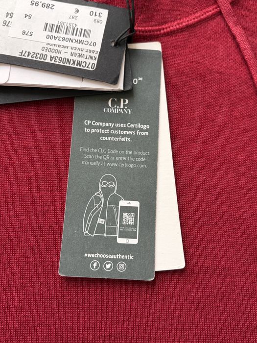 C.P.Company,hanorac de lână pt.bărbați,NOU,măr.XL