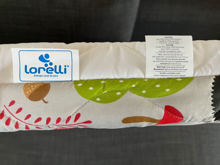 Нов матрак 120/60 с подарък нов протектор