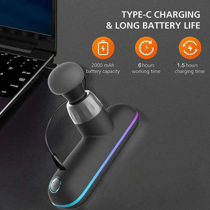 Професионален мини масажен пистолет AresPro TM306