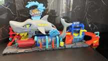 Hot Wheels Ultra Shark Car Wash 91cm Spalatorie Rechin Hot Wheels
