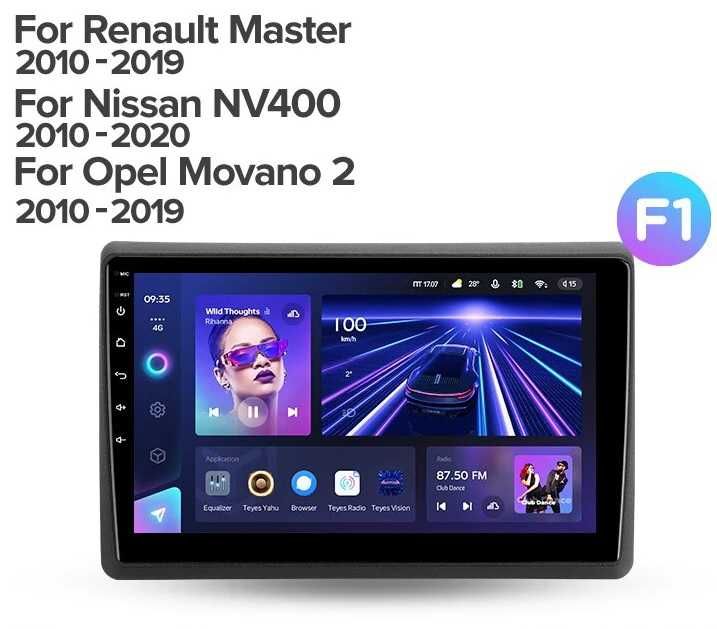 Мултимедия за Renault Master Nissan NV400 Opel Movano 2 DIN Навигация