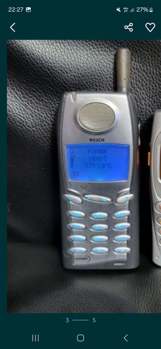 Telefon Siemens c35 Bosch  de colectie !
