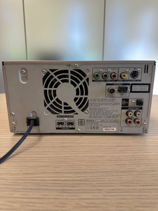 Sony Micro HI-FI Component System HCD-WS2D
