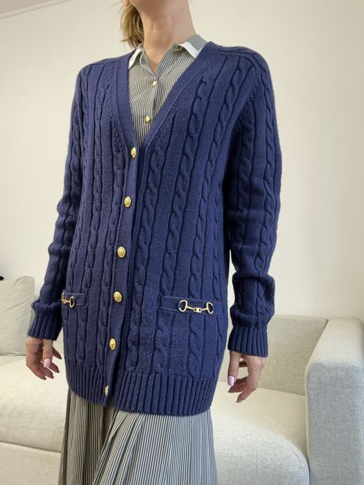 Cardigan Celine lana + casmir nou 36-38