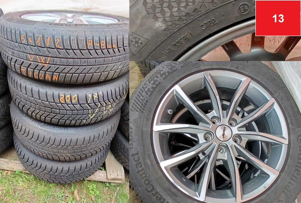 Roti aliaj VW SEAT AUDI SKODA FORD OPEL 205 60 16 215 65 17 5x112