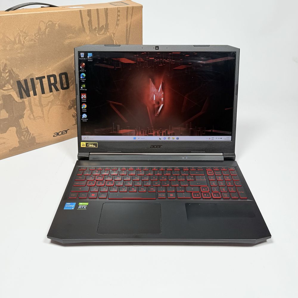 Acer Nitro 5/15,6” IPS 144Hz/i5-11400H/RTX 3050/16GB RAM/512GB NVMe