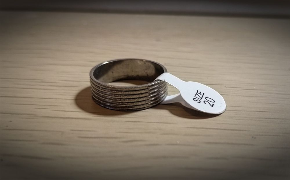 Inel bărbătesc din oțel inoxidabil