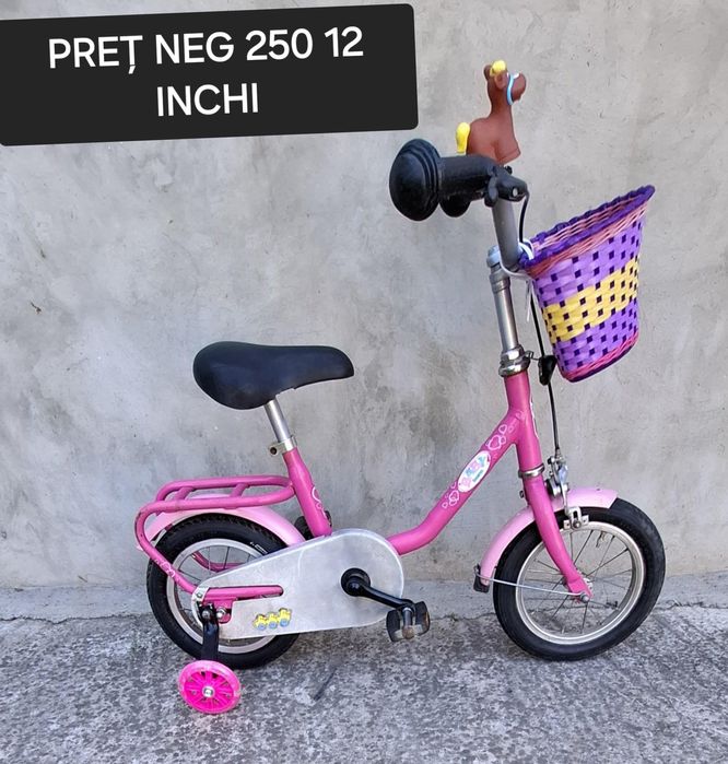 Bicicleta de copii 12 și 14 inchi